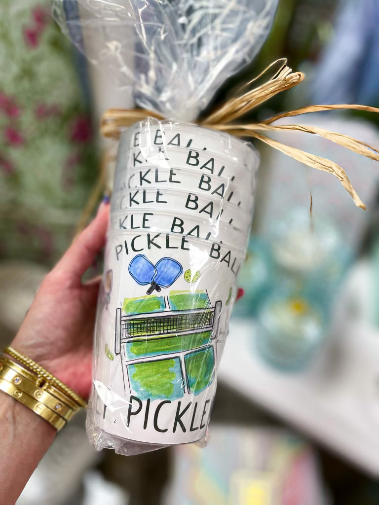 Pickle Ball Reusable Party Cups