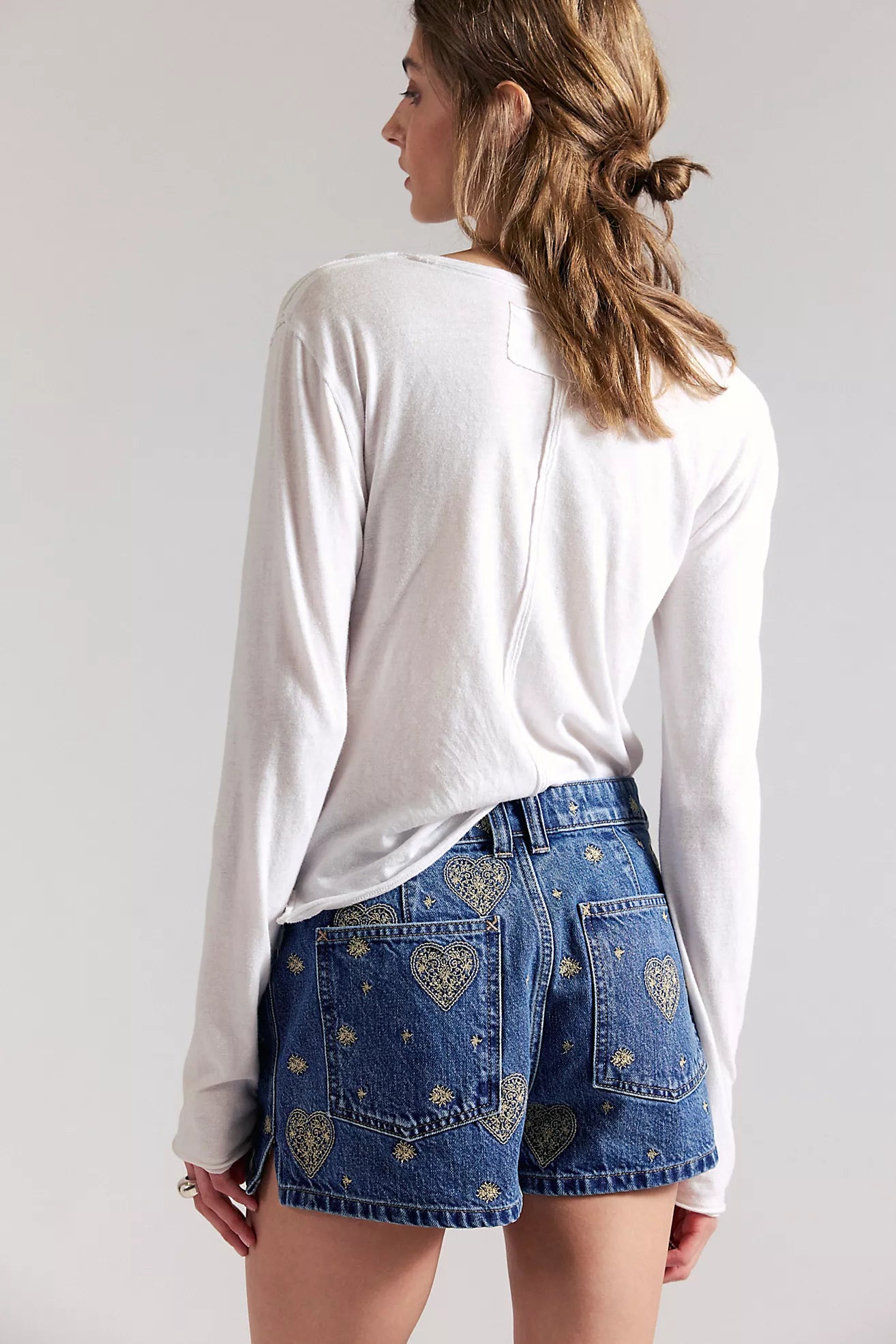 Bettie Embroidered Short | Free People