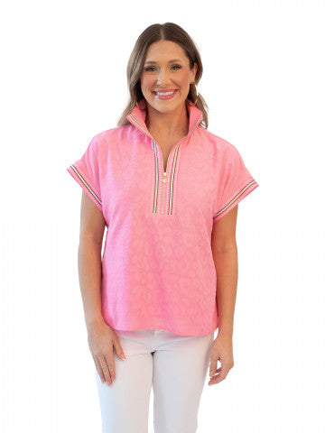 Poppy Pullover - Taffy Cheetah | Emily McCarthy