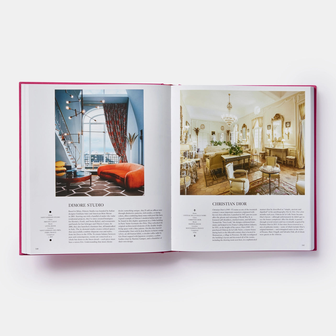 Interiors: The Greatest Rooms of the Century (Pink Edition) | Phaidon Editors, with an introduction by William Norwich
