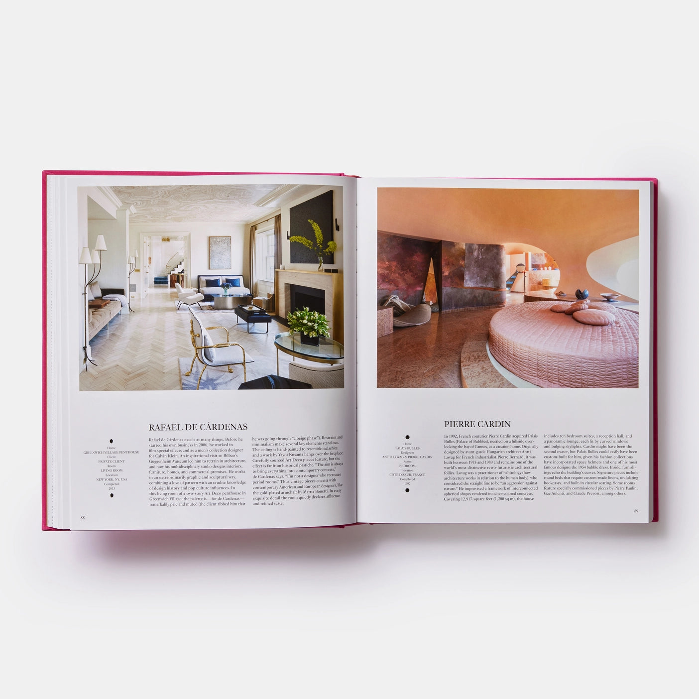 Interiors: The Greatest Rooms of the Century (Pink Edition) | Phaidon Editors, with an introduction by William Norwich