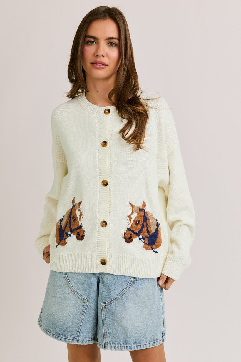 Equestrian Cardigan