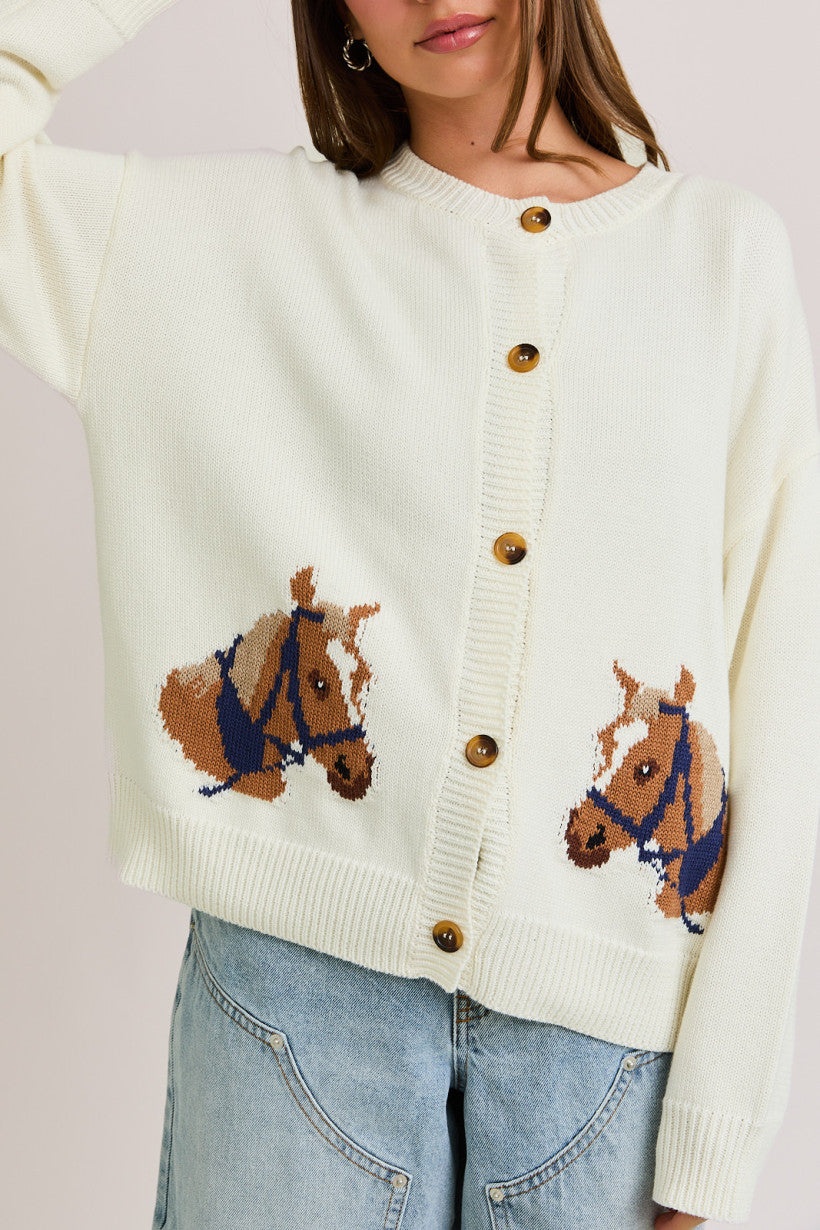 Equestrian Cardigan
