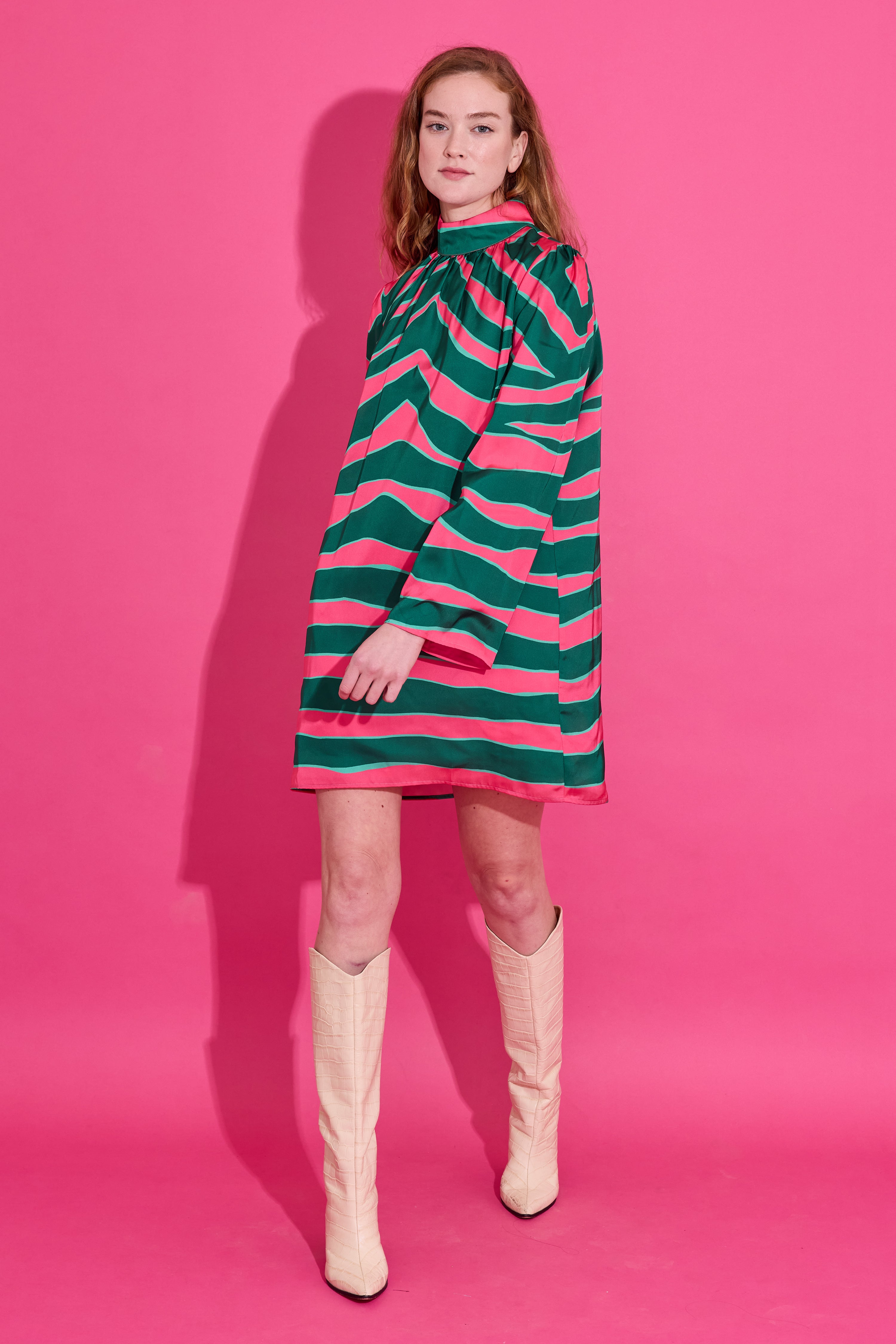 Emery Dress - Ziggy Palm | Alden Adair