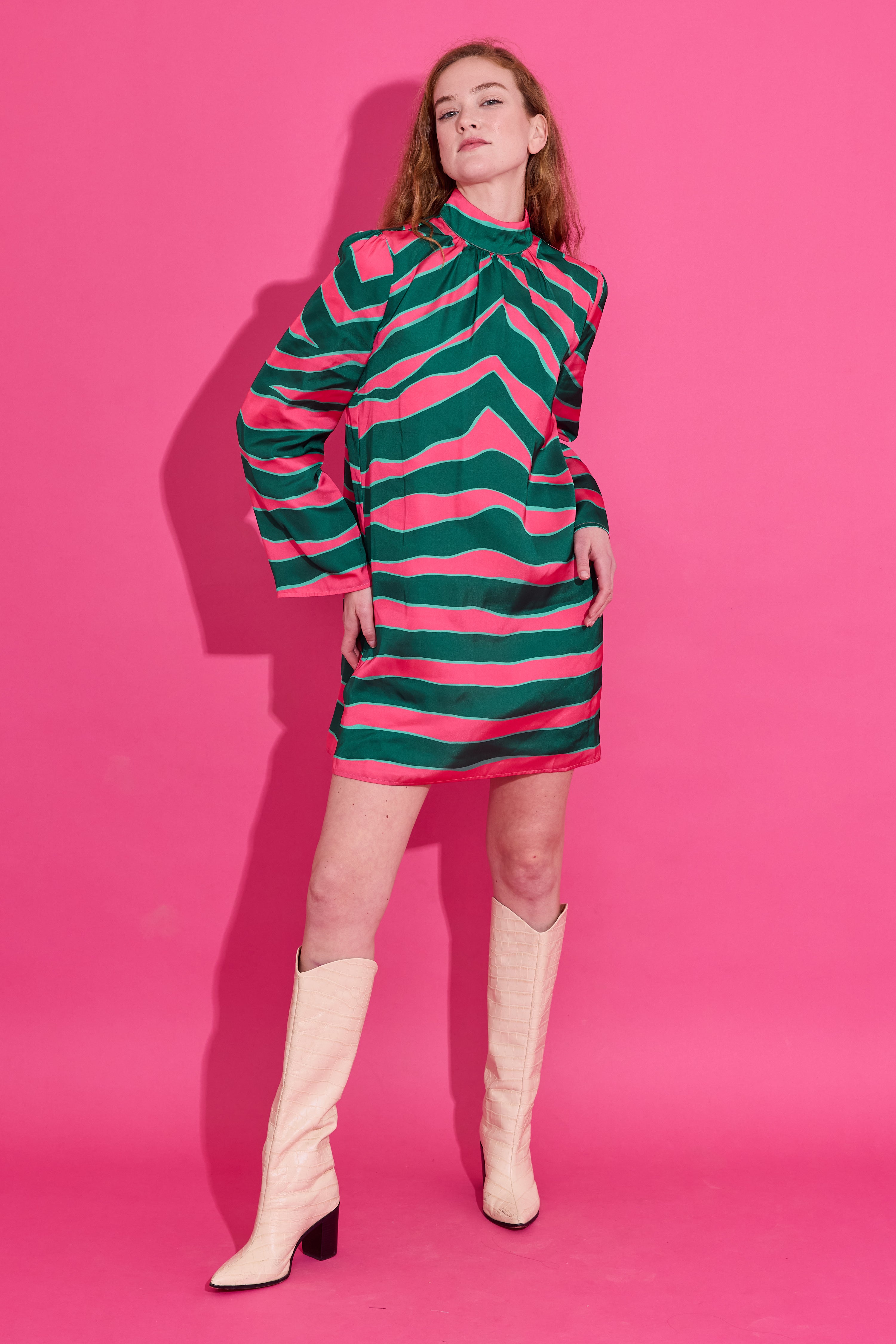 Emery Dress - Ziggy Palm | Alden Adair