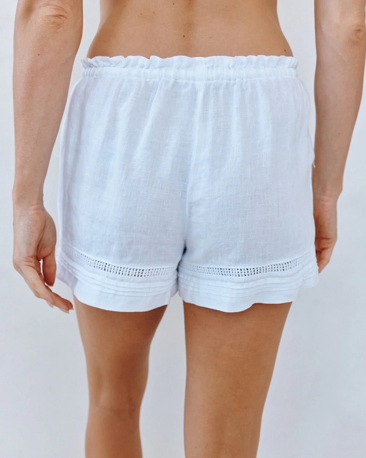 Lattice Pintuck Short | Bella Dahl