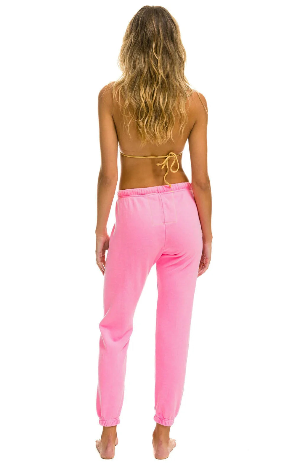 Logo Sweatpants - Neon Pink | Aviator Nation