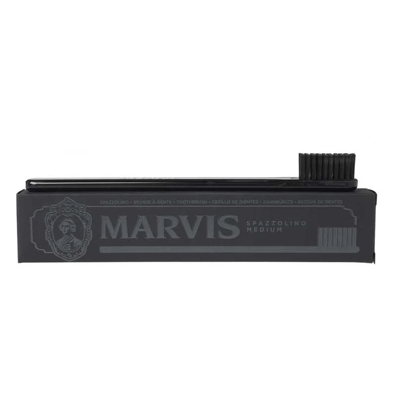 Marvis Black Toothbrush - Medium Bristle | C.O. Bigelow