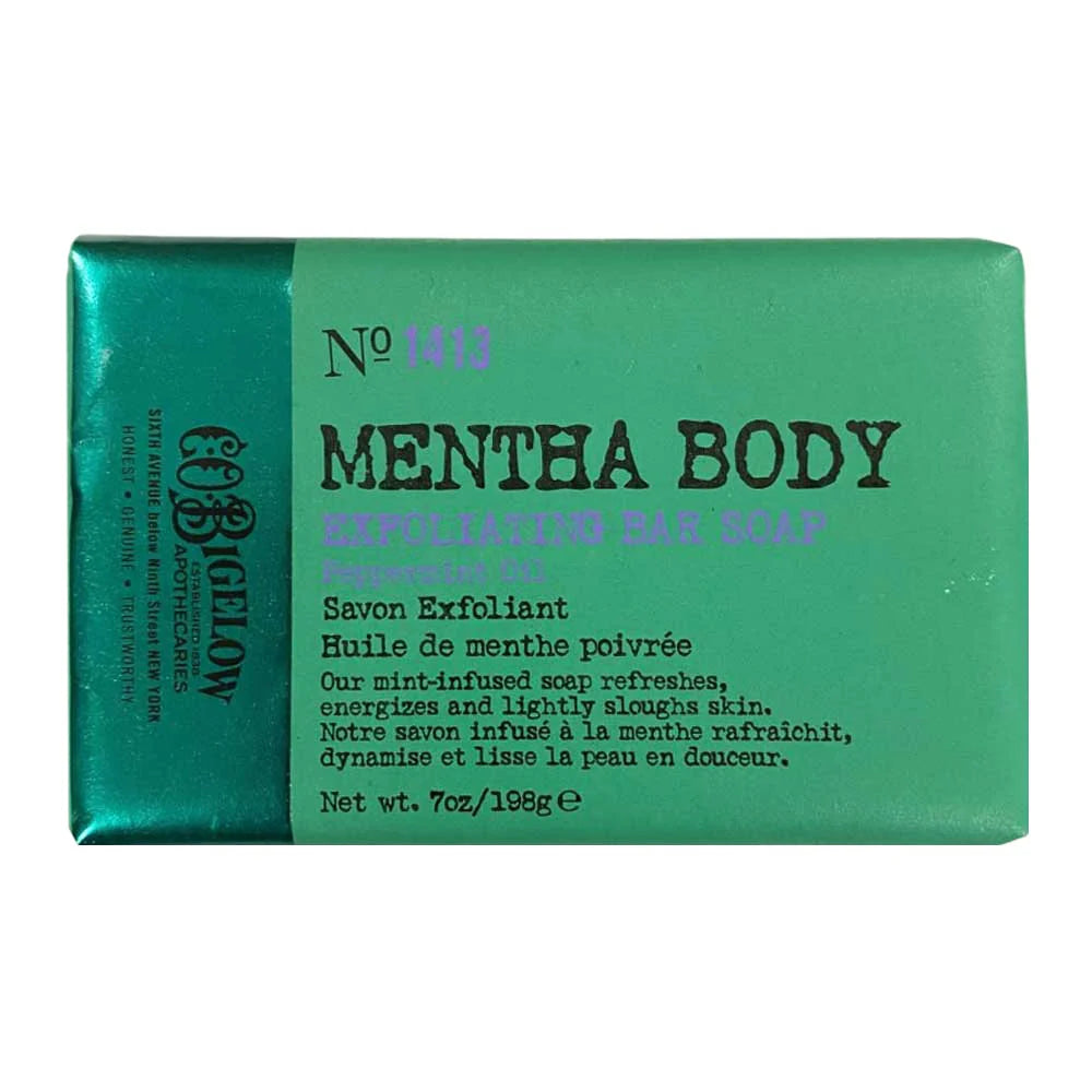 Mentha Exfoliating Bar Soap | C.O. Bigelow