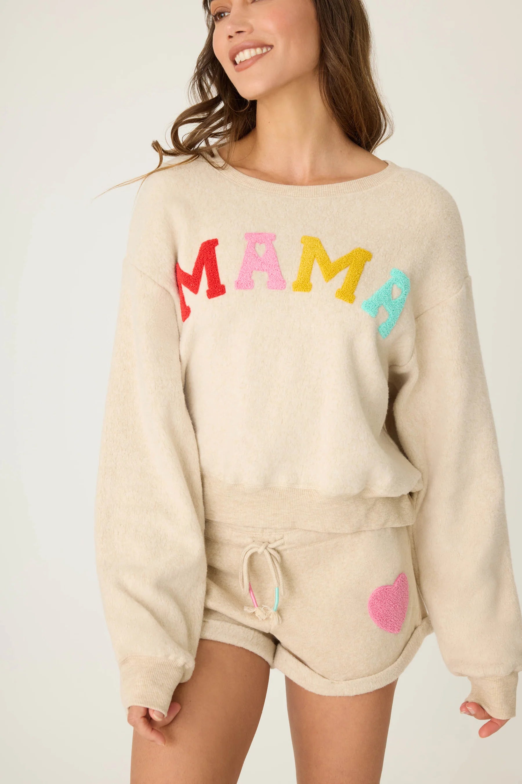 MAMA Fleece Pullover Sweatshirt | P.J. Salvage