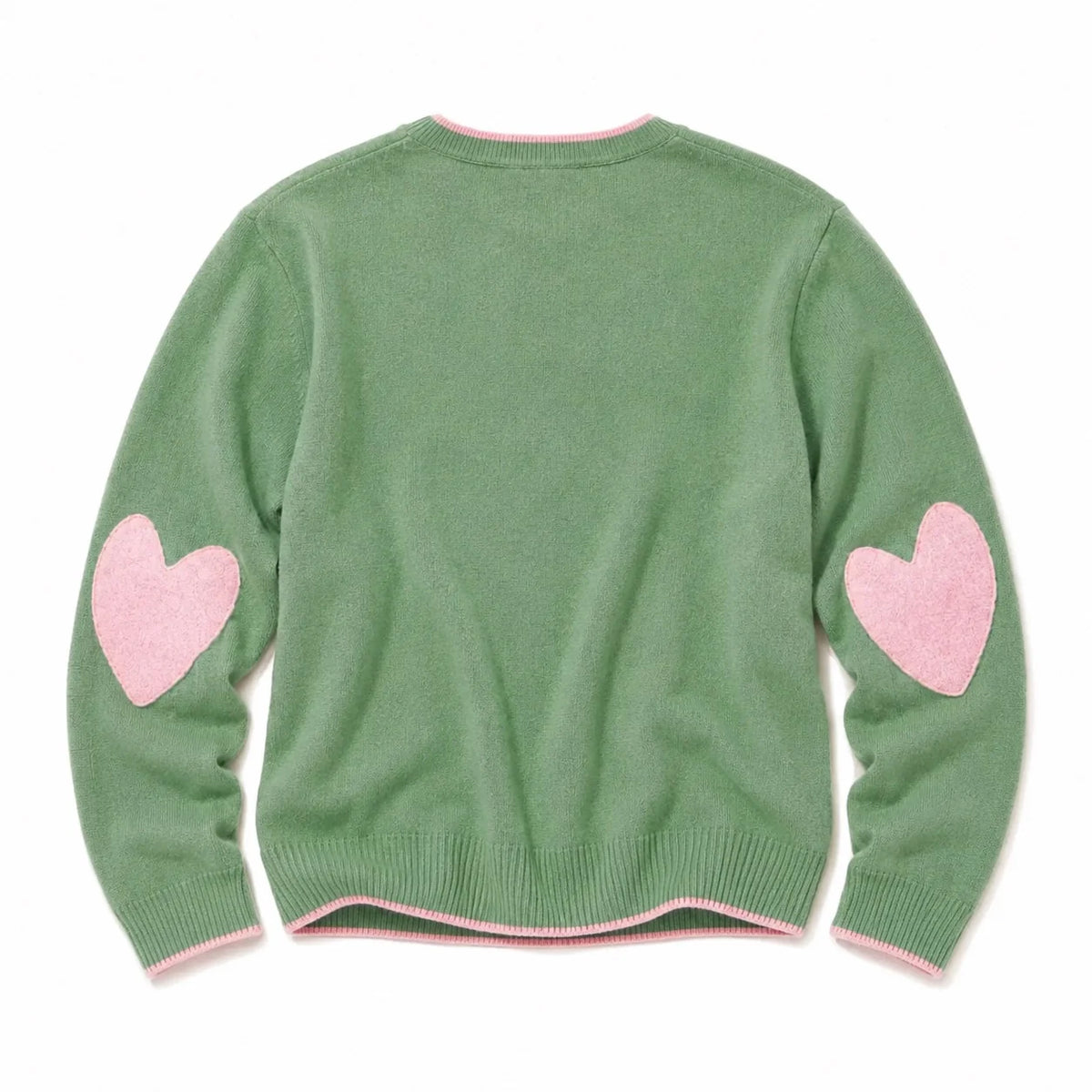 Patchwork Pullover Sweater - Dark Sage | Kerri Rosenthal