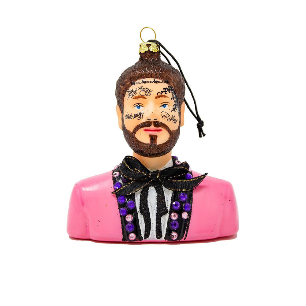 Post Malone Ornament 5" | Cody Foster