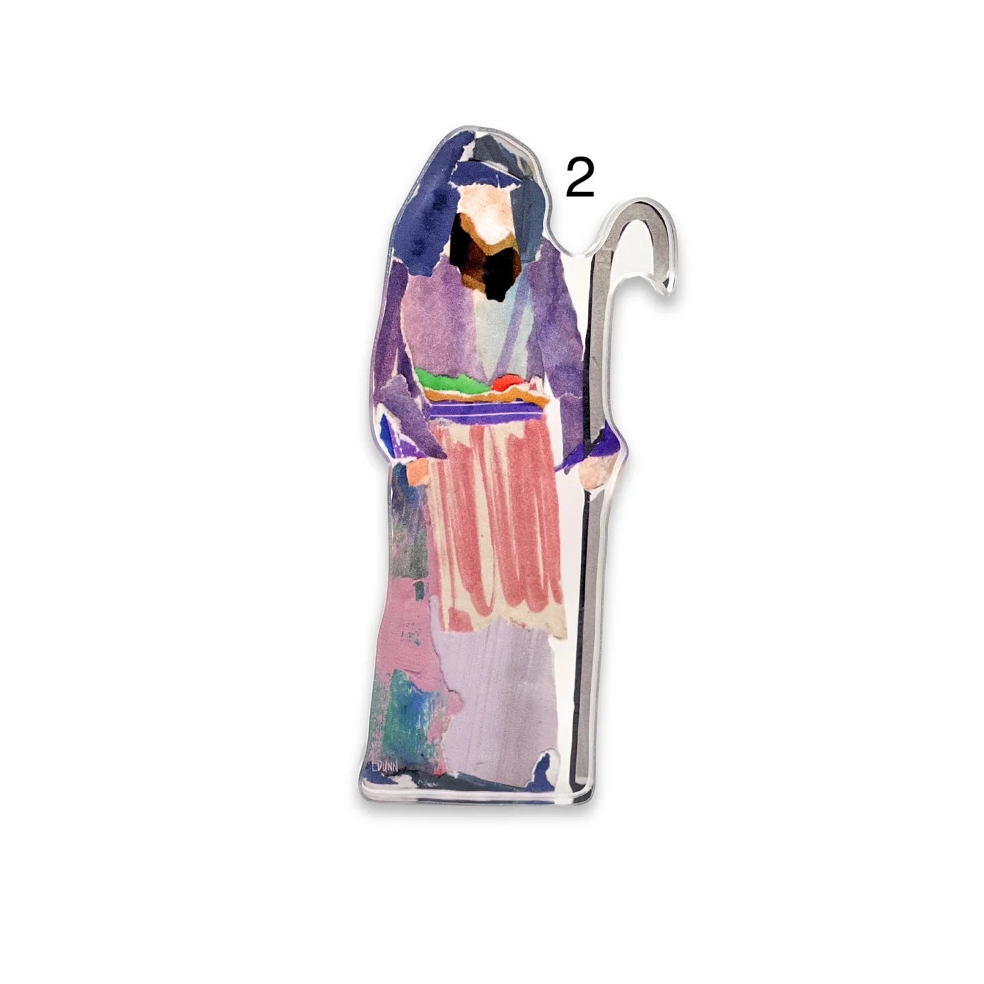 Acrylic Nativity Shepherd Add On | Lauren Dunn