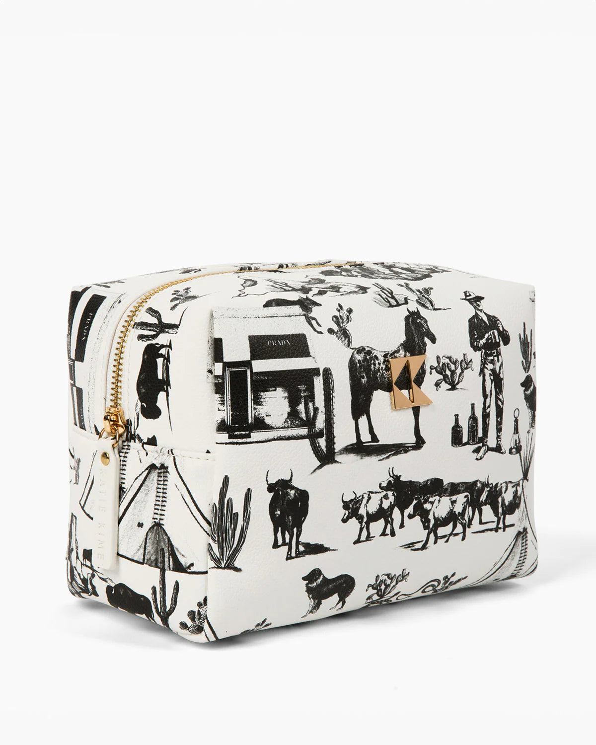 The Classic Accessory Bag in Marfa Toile | Katie Kime
