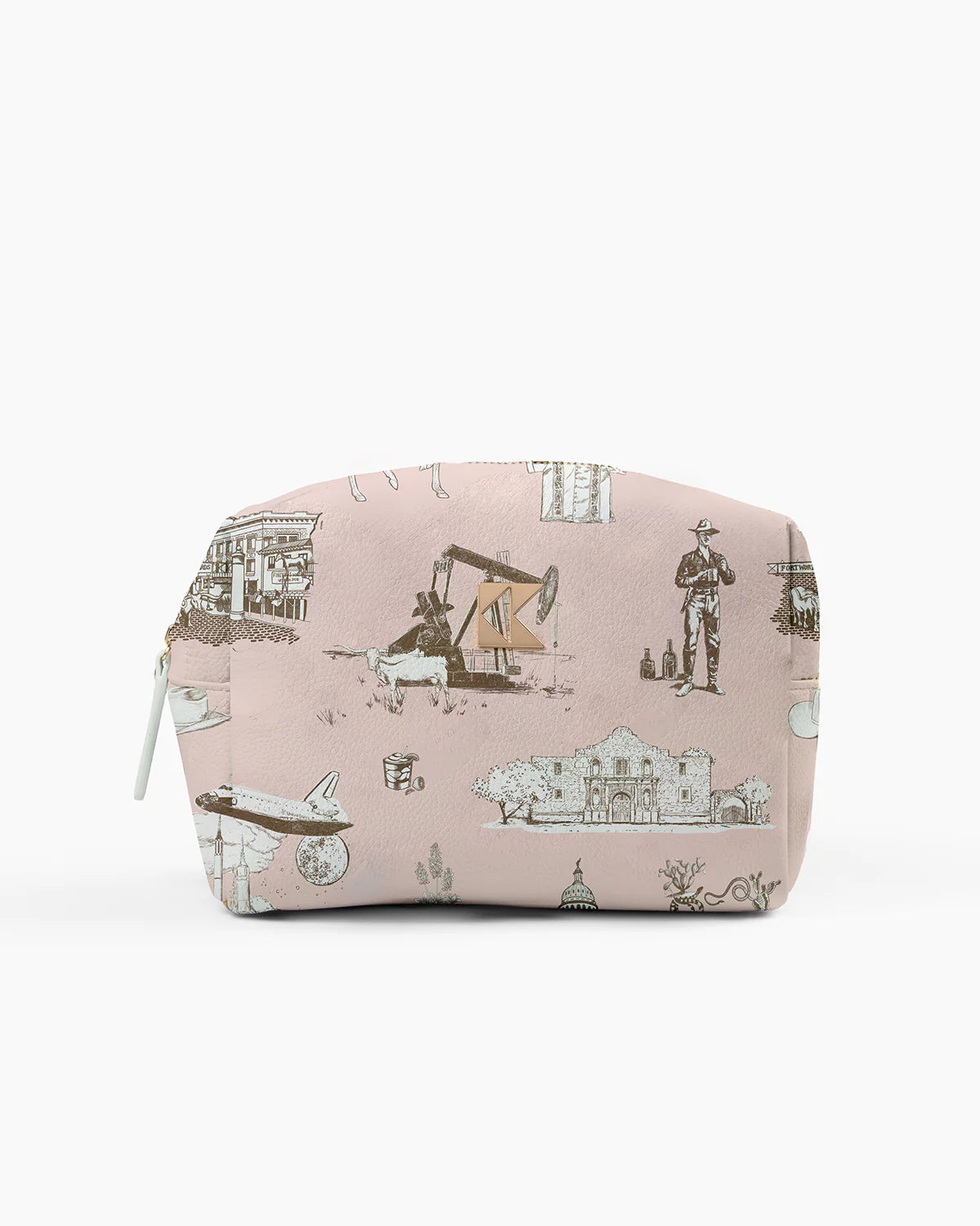 The Classic Accessory Bag - Texas Toile | Katie Kime