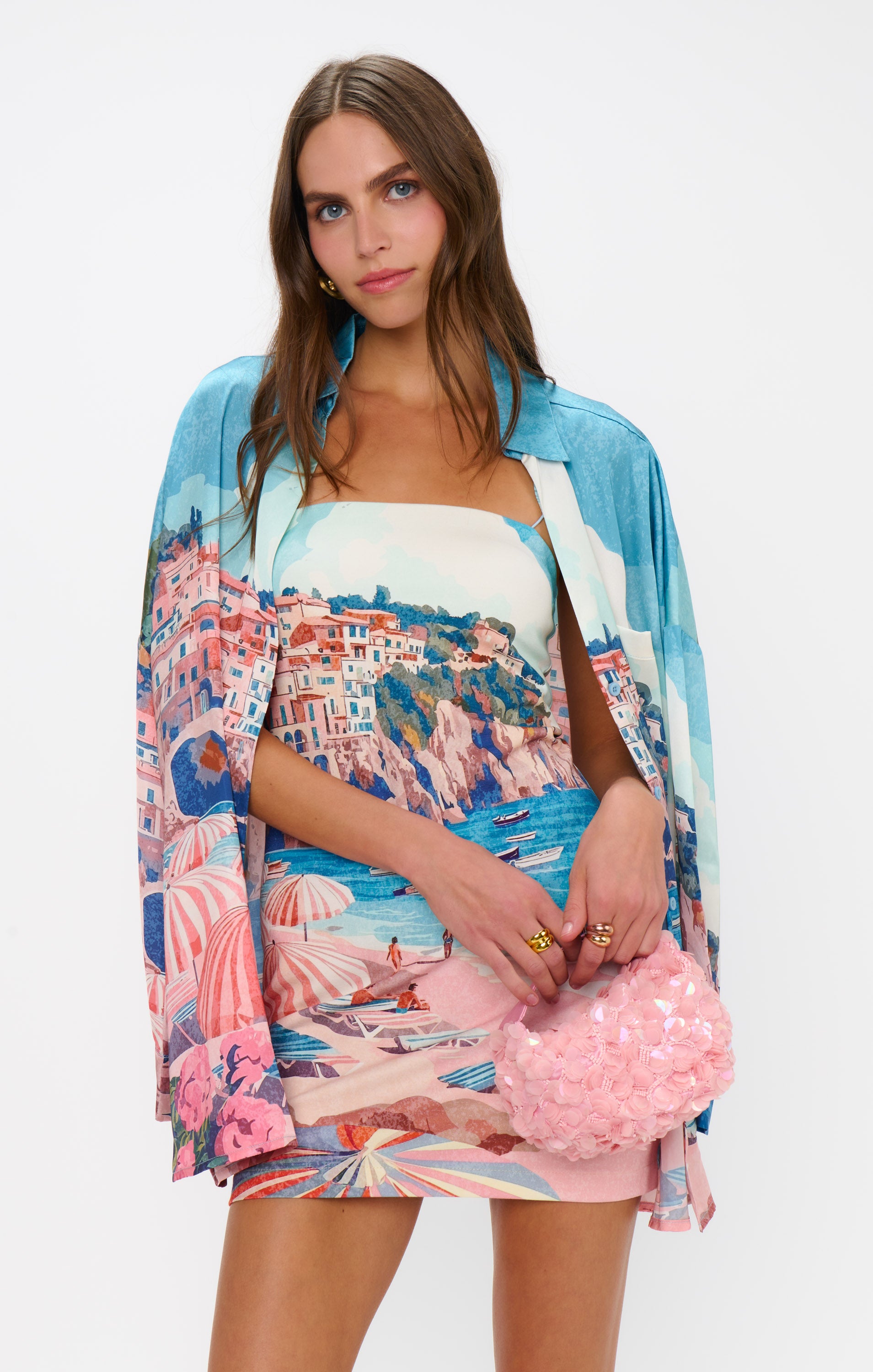 PTO Mini Dress - Oasis Beach Club | Show Me Your Mumu