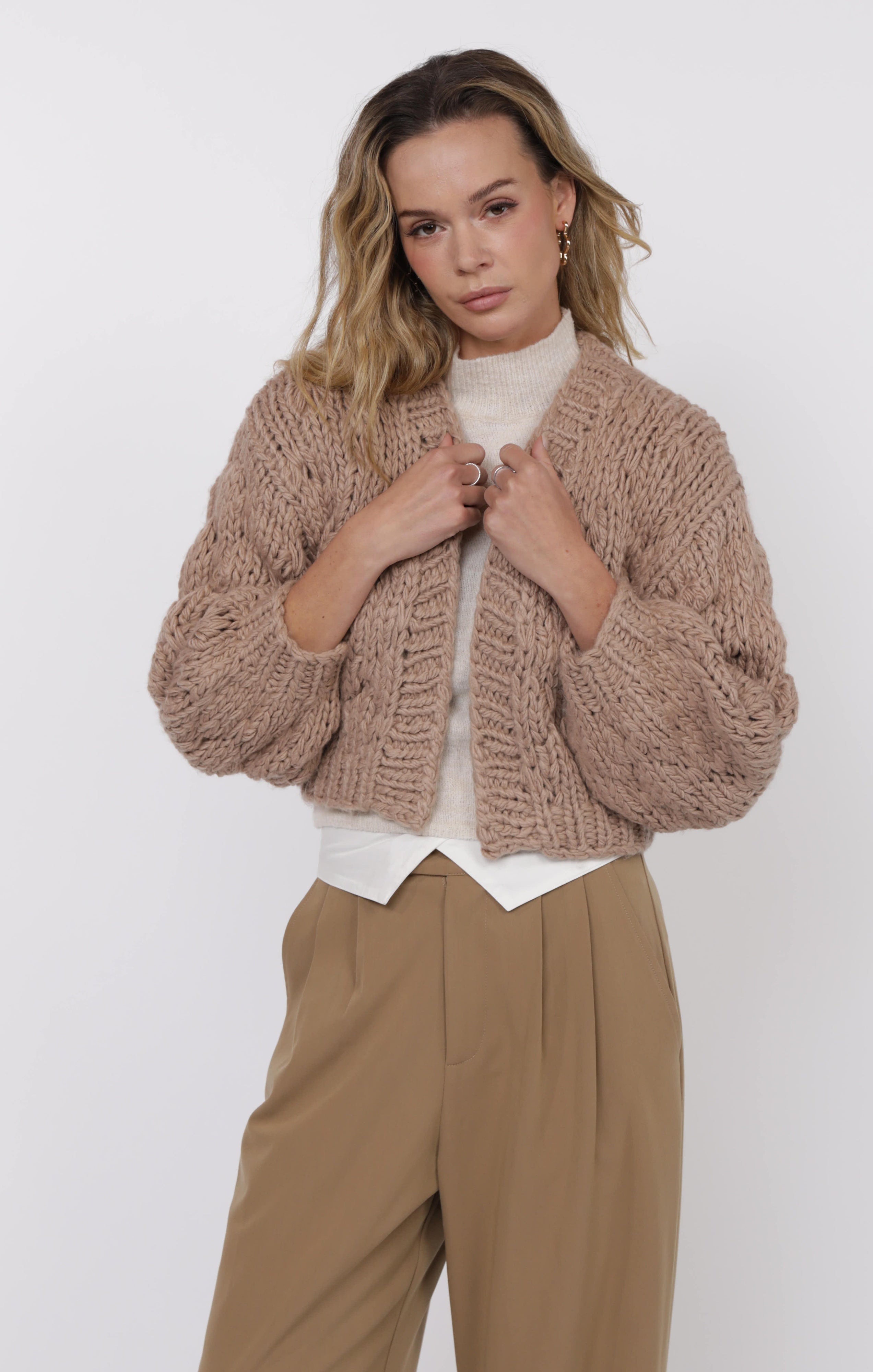 This and That Chunky Cardi | Sage The Label
