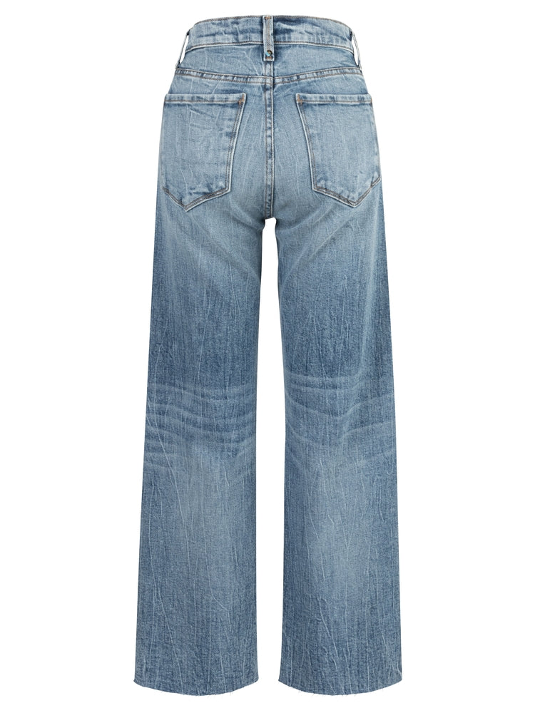 Vincent Wide Straight Leg W/ Raw Hem | Edyson