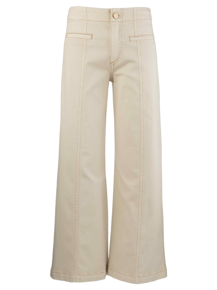 Meg High Rise w/ Welt Pockets - Canvas | KUT