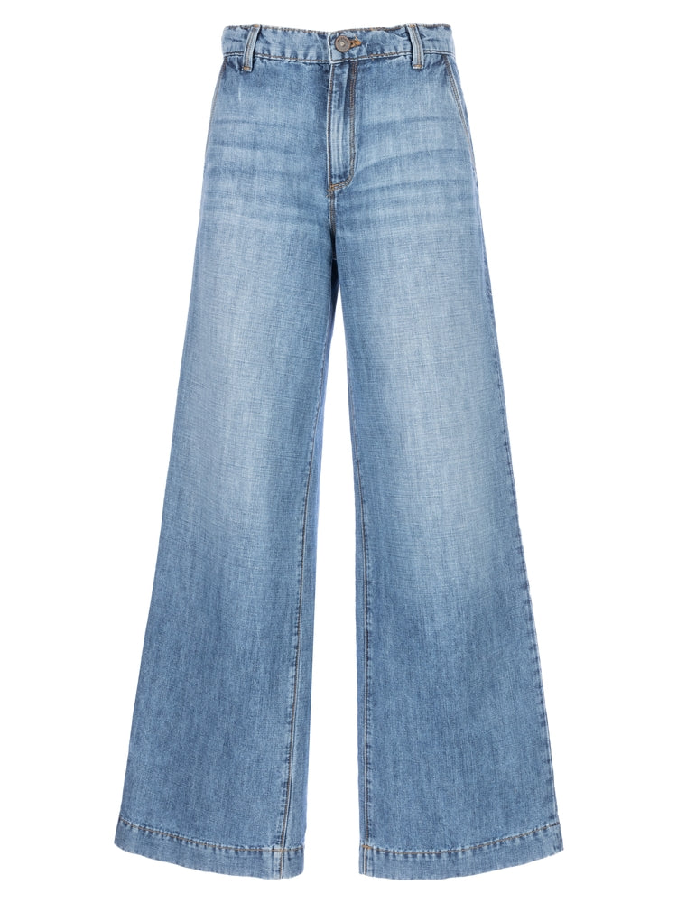 Powell High Rise Wide Leg Trouser Jeans | Edyson