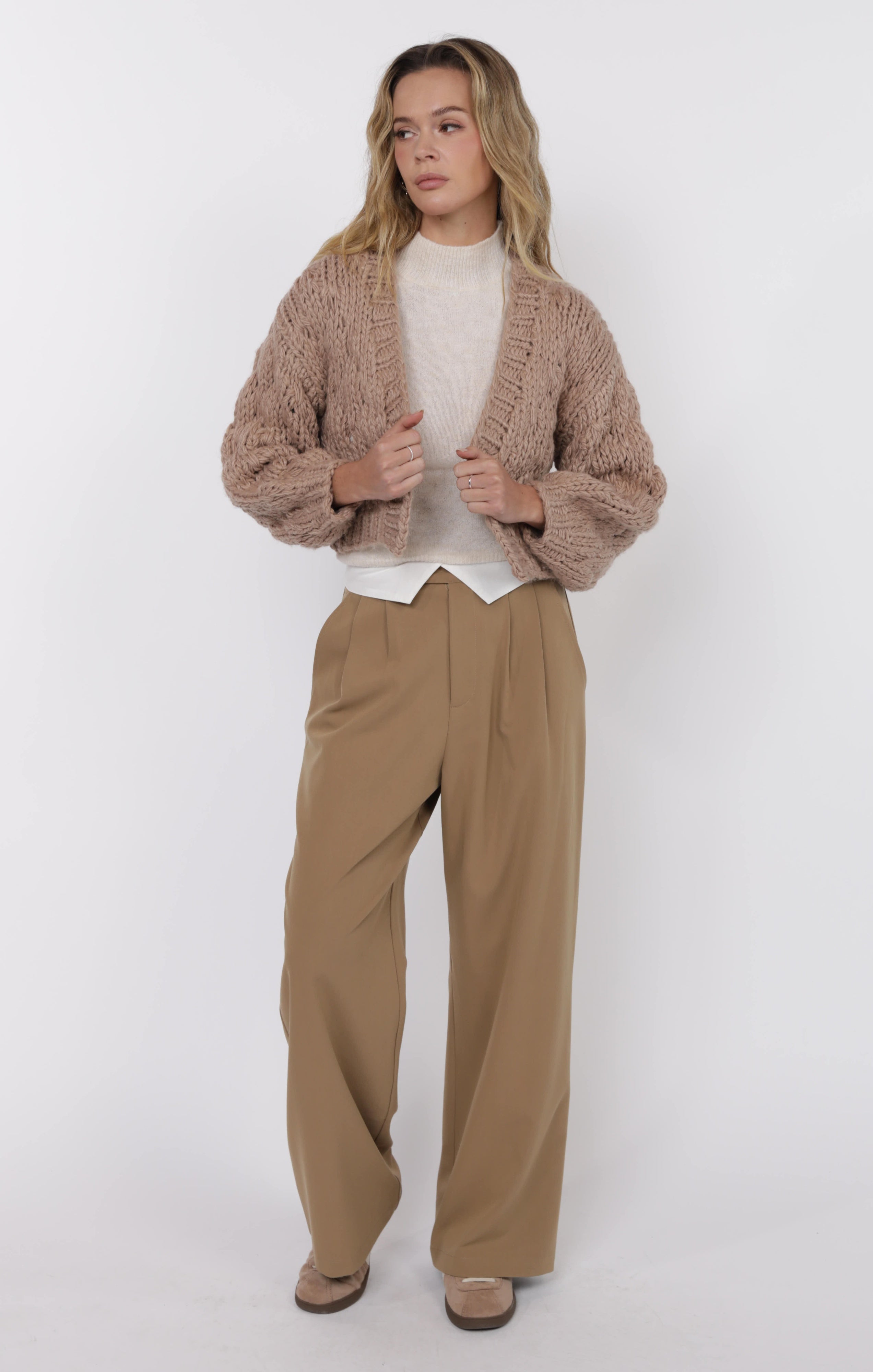 This and That Chunky Cardi | Sage The Label