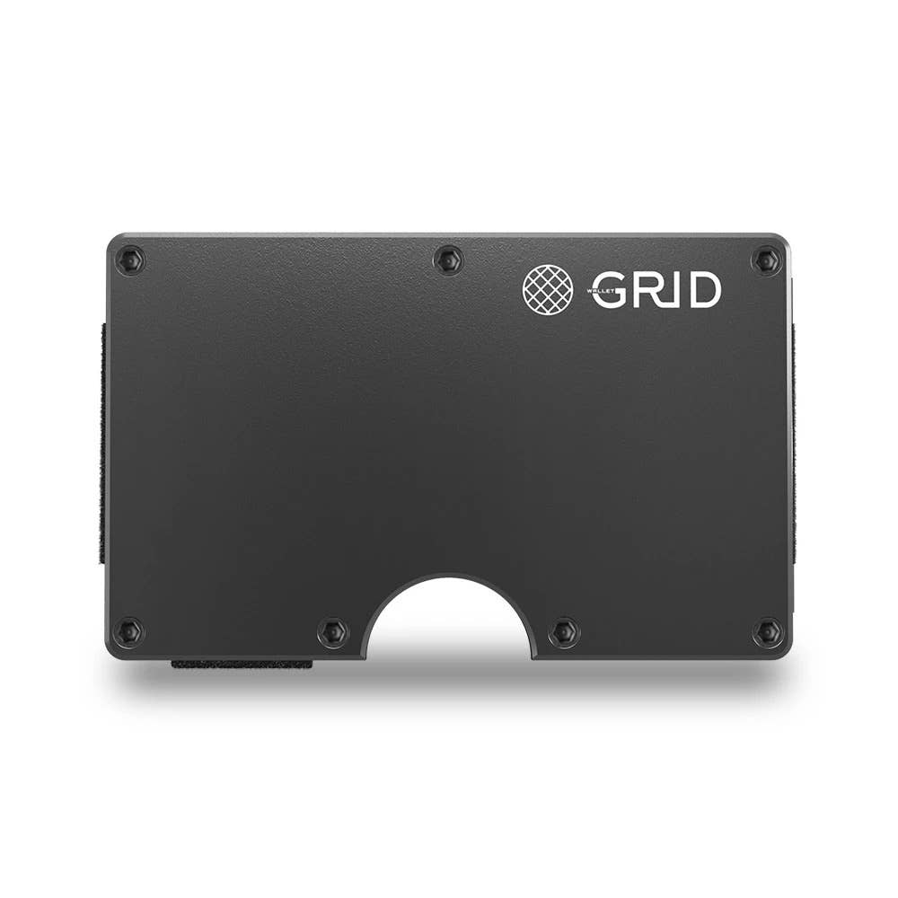 Gunmetal Aluminum | Grid Wallet