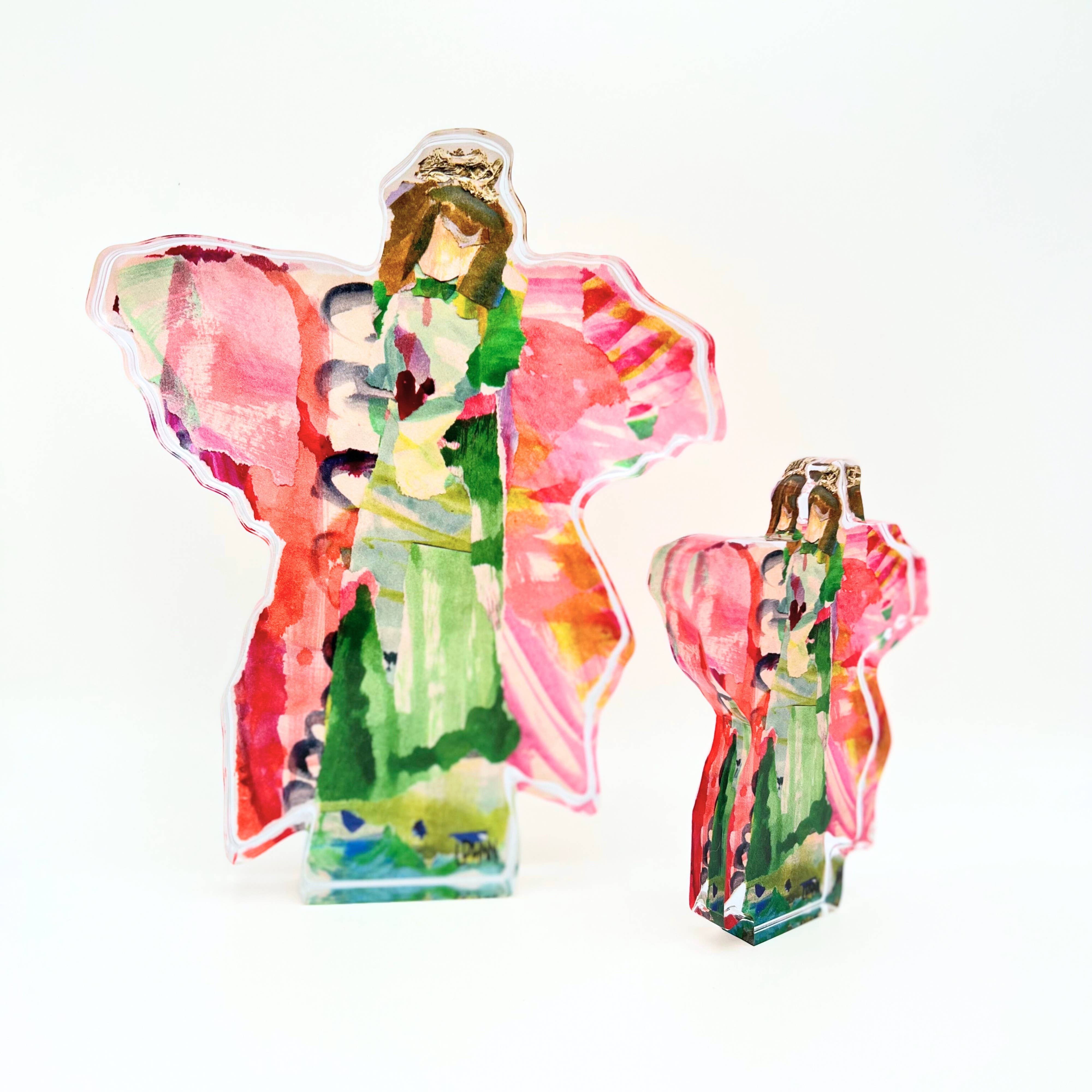 Harper Acrylic Angel Large Glory Collection | Lauren Dunn