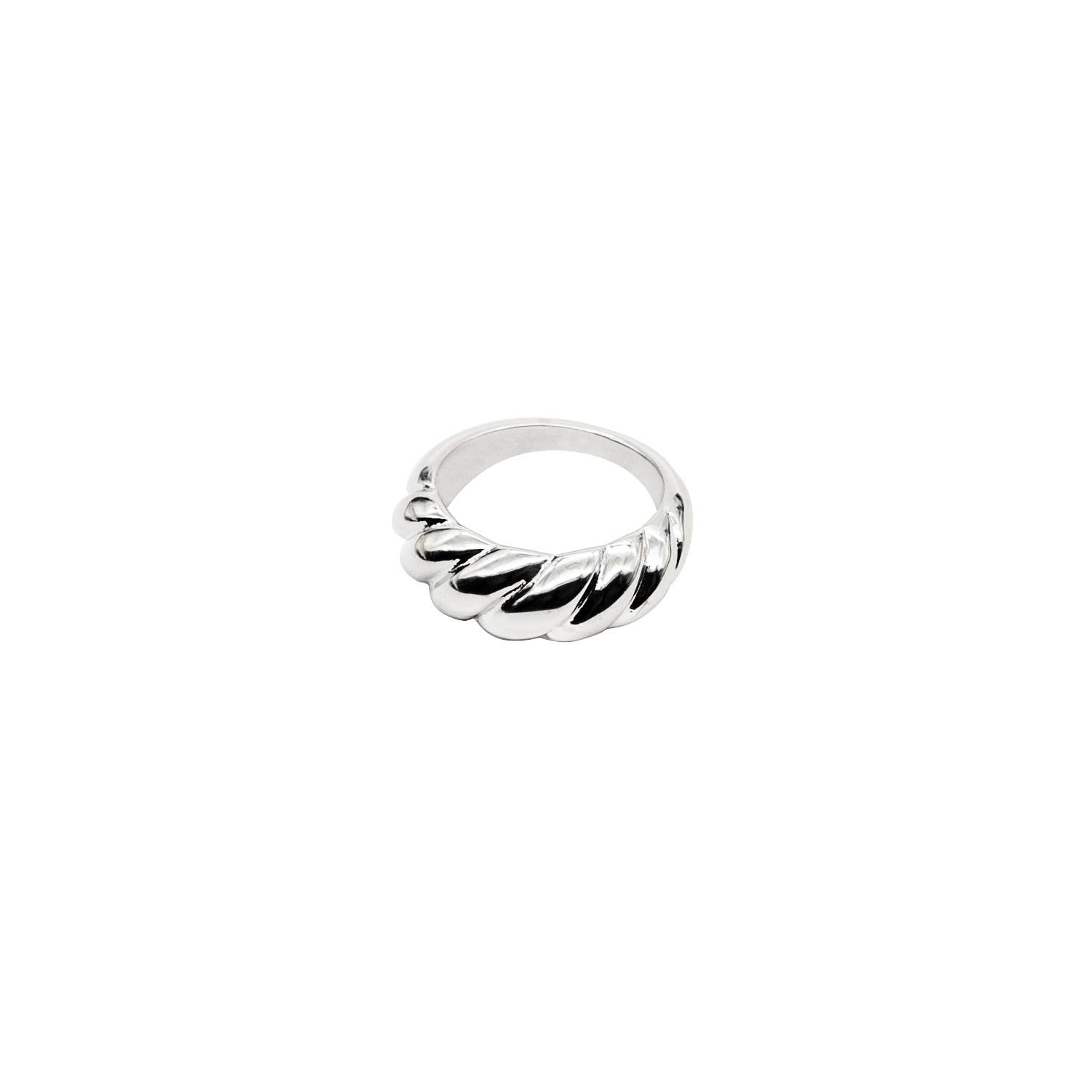 Silver Braided Ring 6 | Brenda Grands
