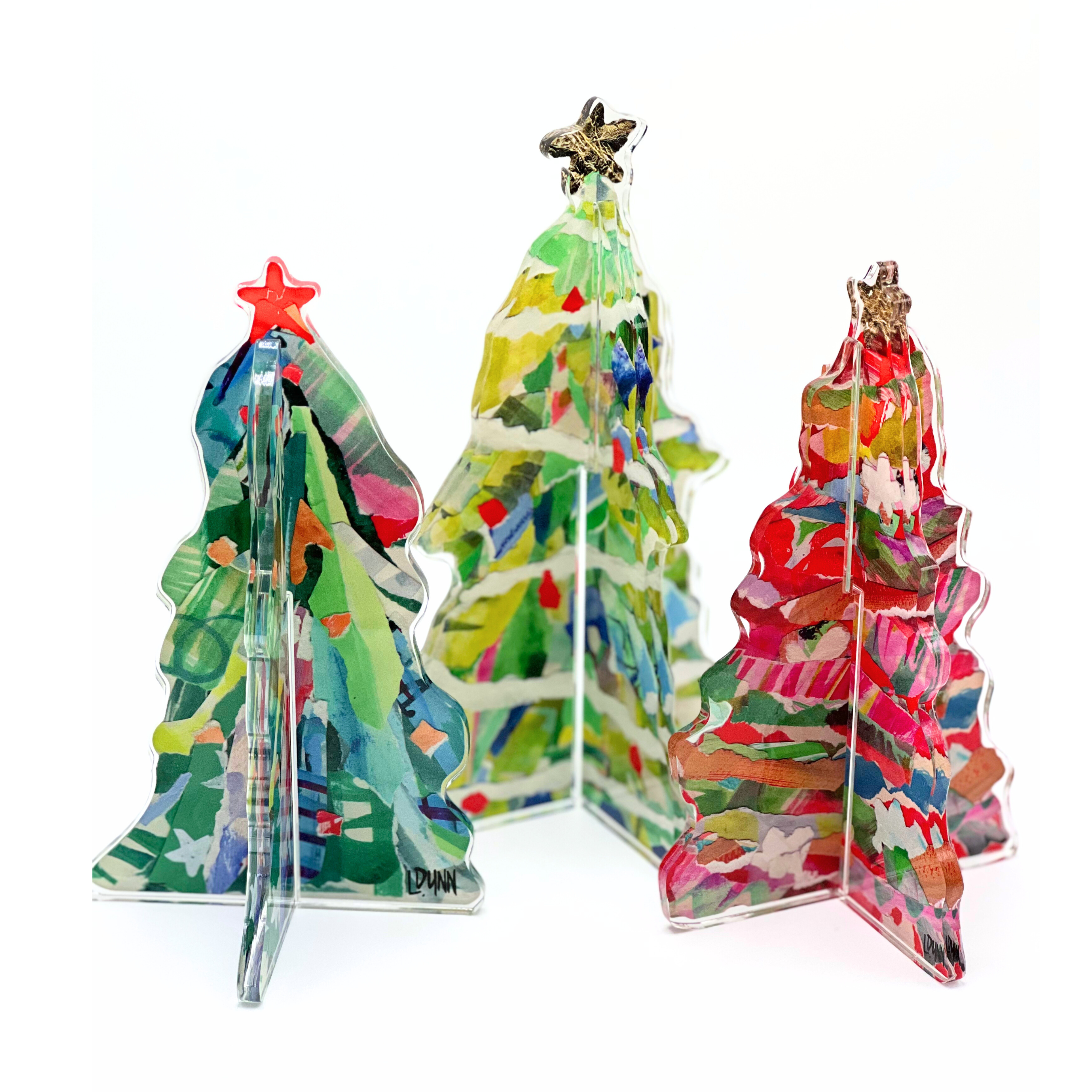 3-D Adorned Christmas Tree Collection | Lauren Dunn