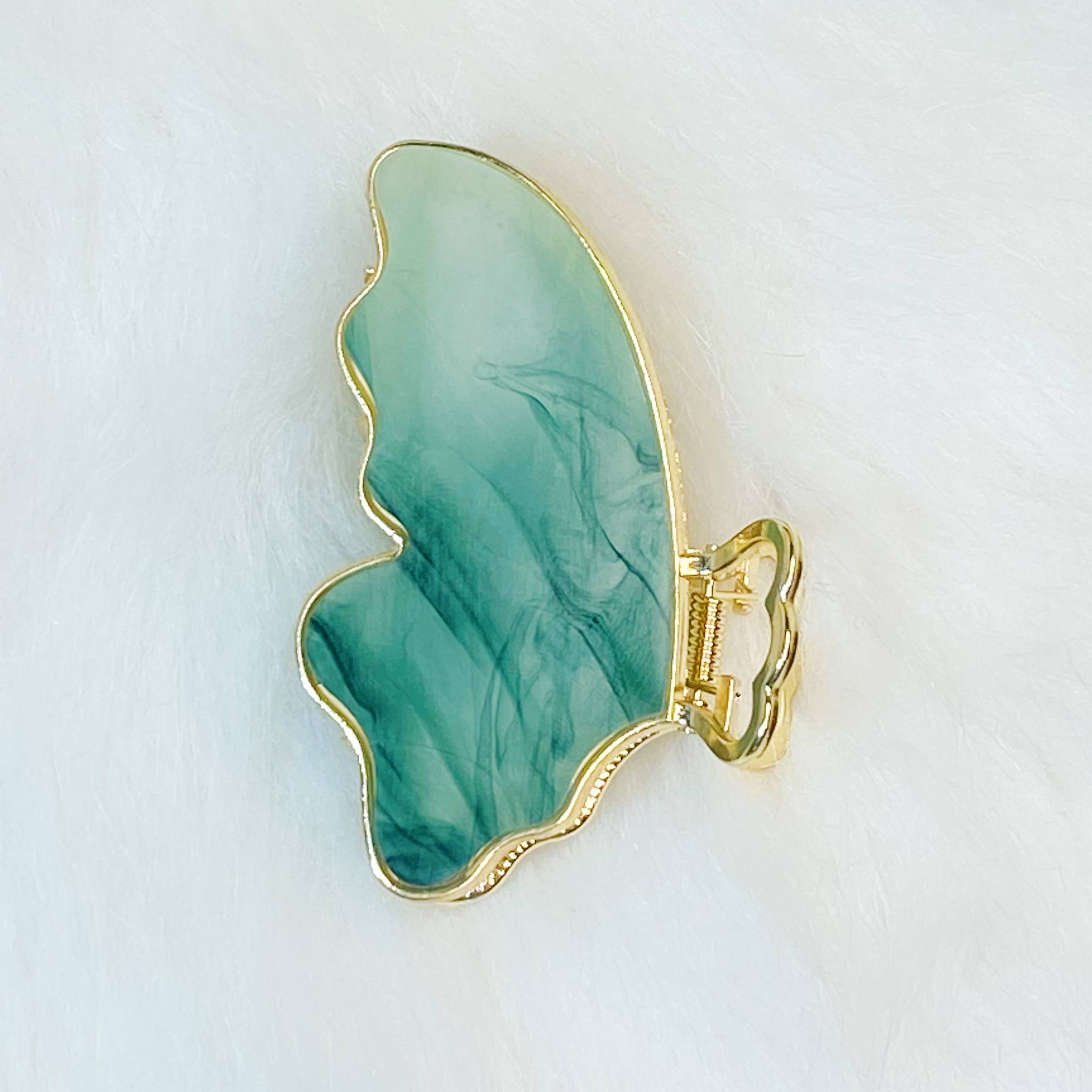 Taylor Butterfly Hair Claw Emerald