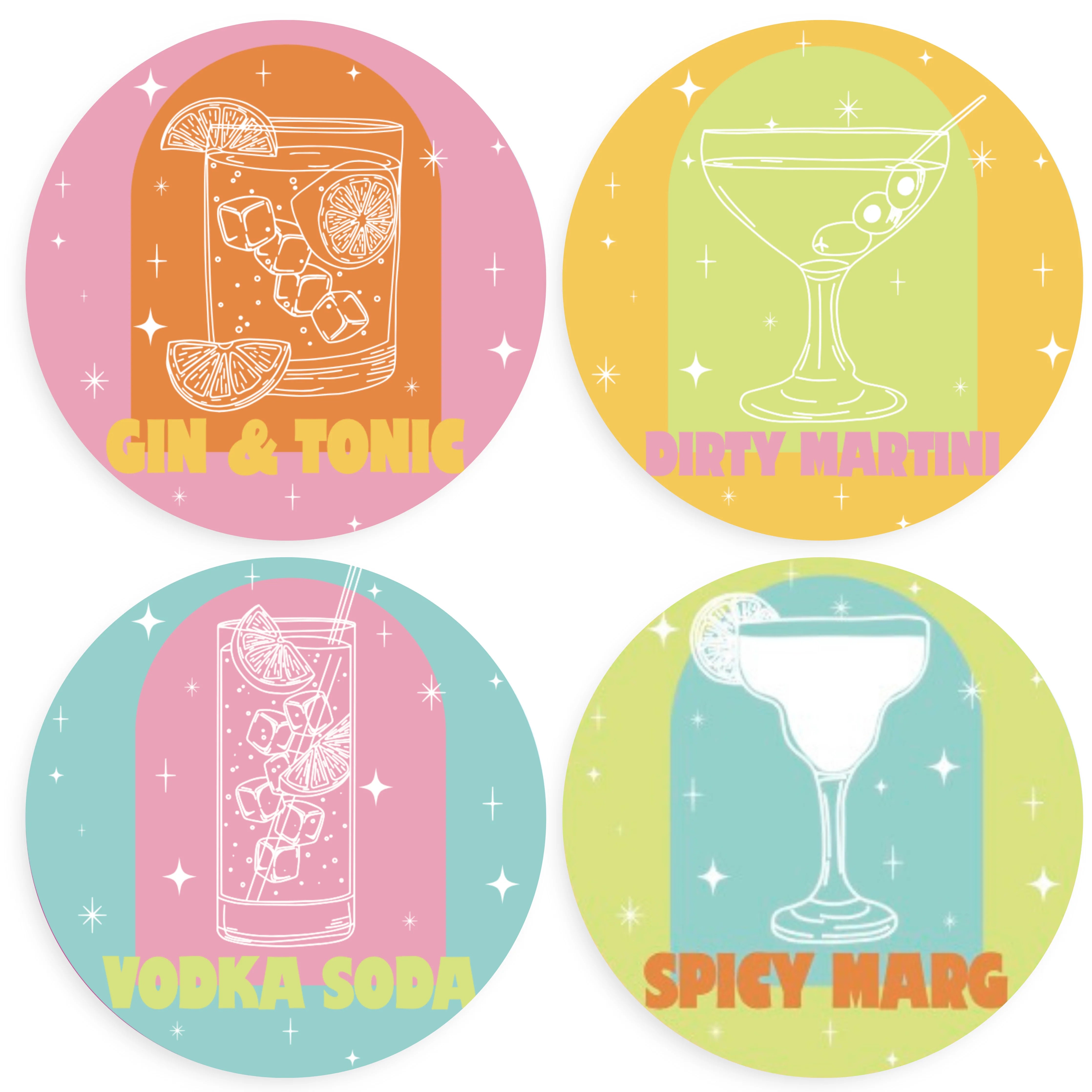 Bottoms Up Coasters