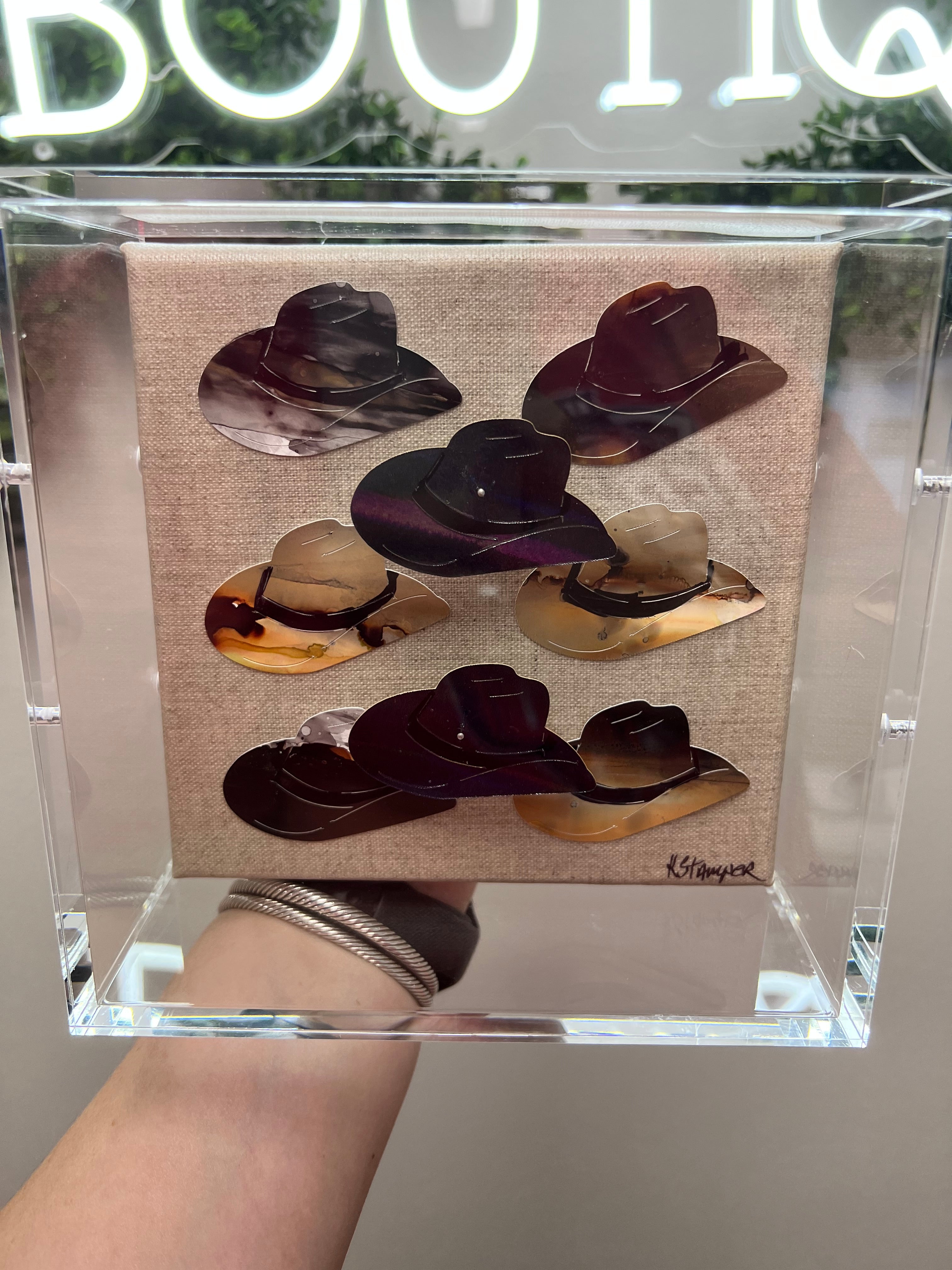 Cowboy Hat Karen Stamper Art