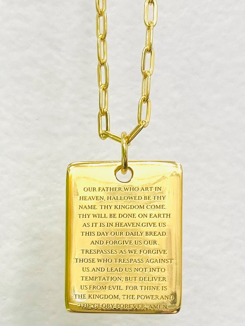 Lord's Prayer Charm | Allison Avery