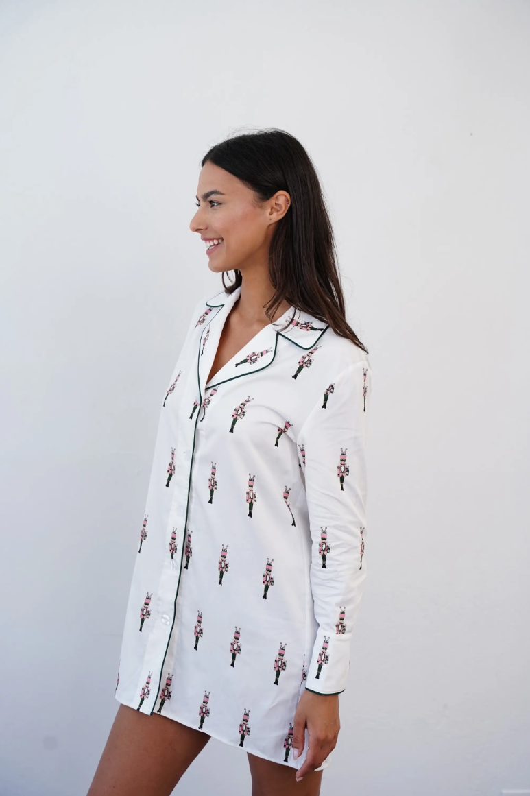 Nutcracker with Champagne PJ Nightshirt