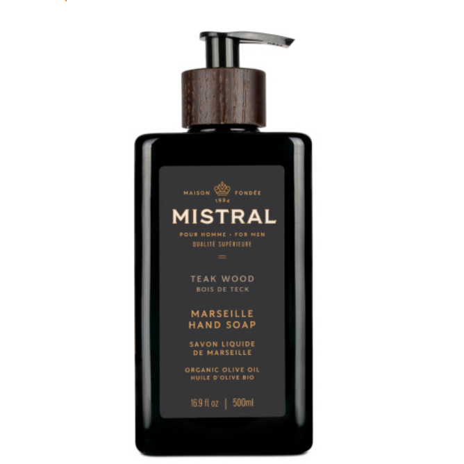 Teak Wood Hand Soap 16.9oz