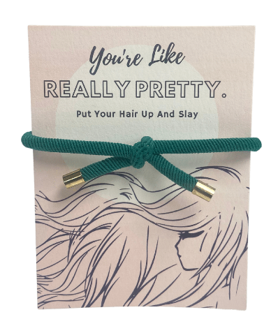 Really Pretty Single Hair Tie | Green