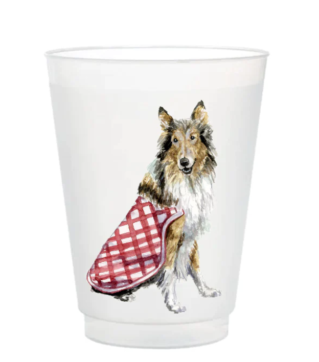 Rough Collie Frosted Cup | Taylor Paladino