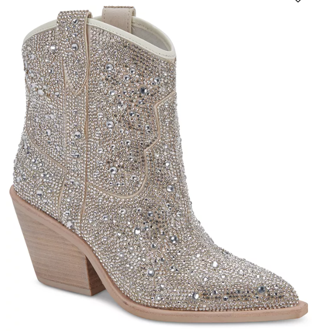 Nashe Embellished Western Booties | Dolce Vita