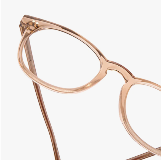 Jaxson Vintage Crystal Blue Light Technology Clear Glasses | DIFF