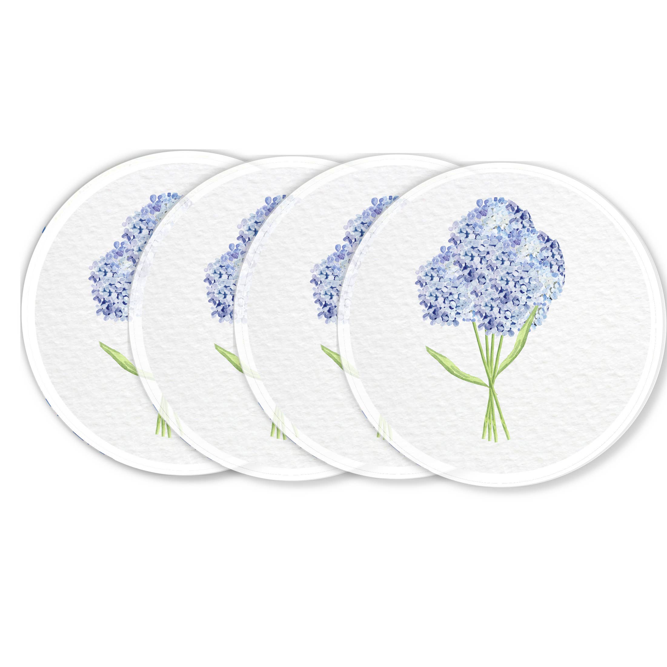 Hydrangea Acrylic Coaster