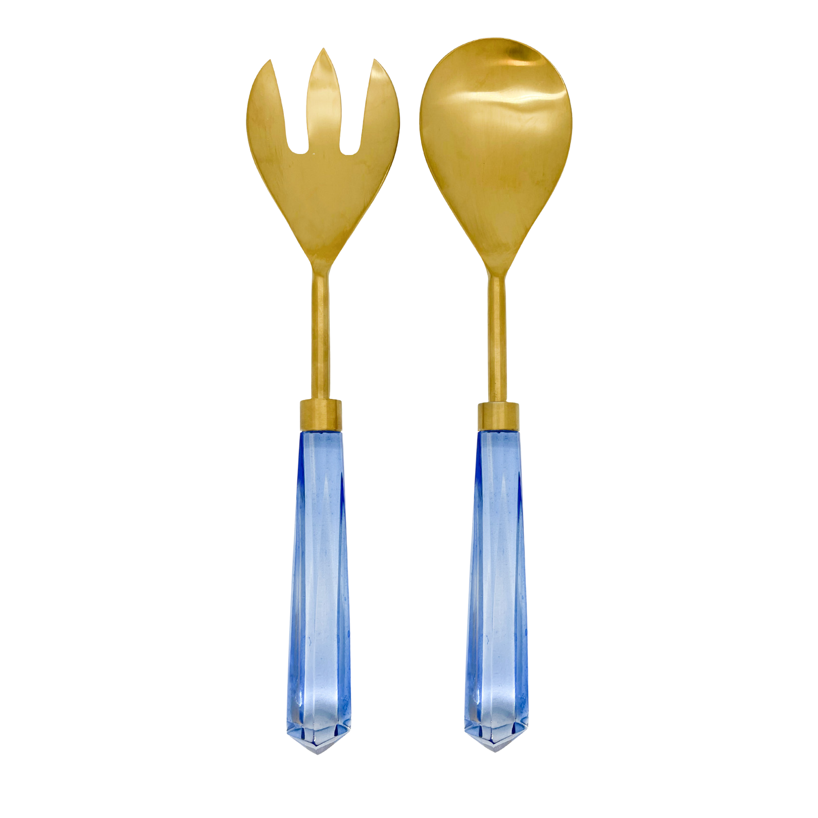 Blue Acrylic Serving Set