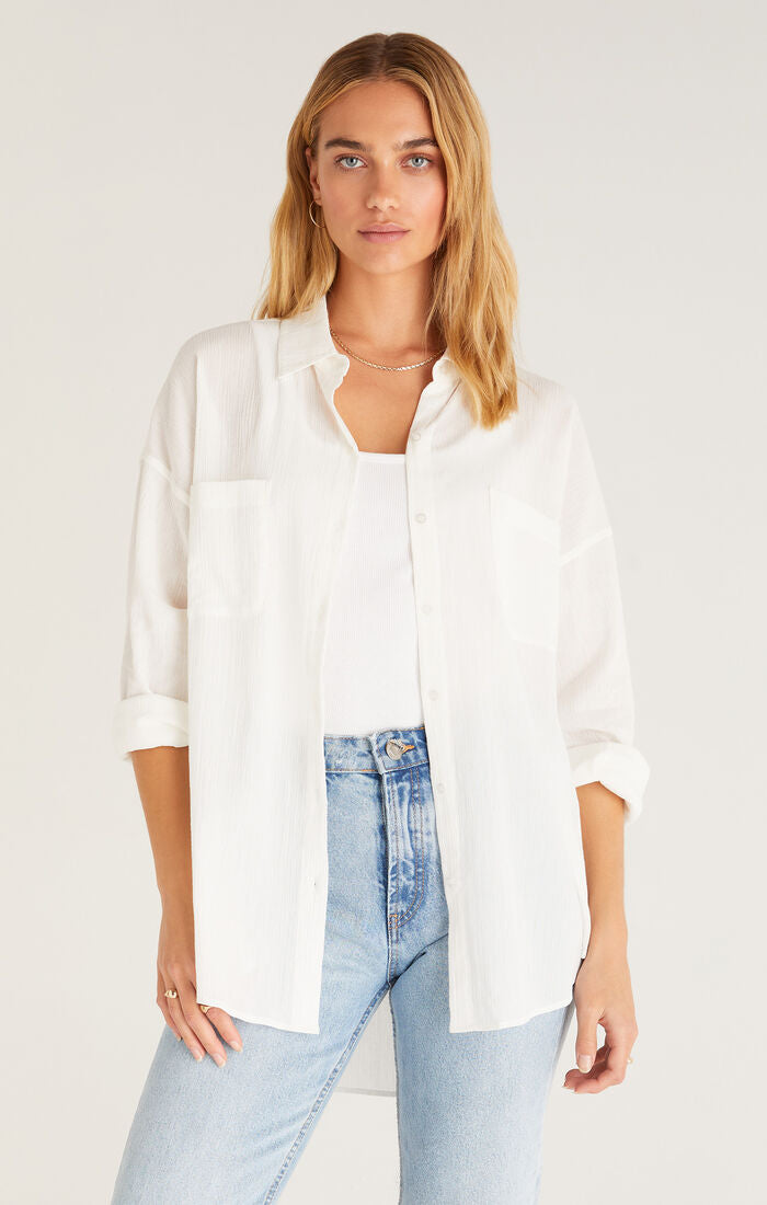 Z Supply Lalo Button Up Top