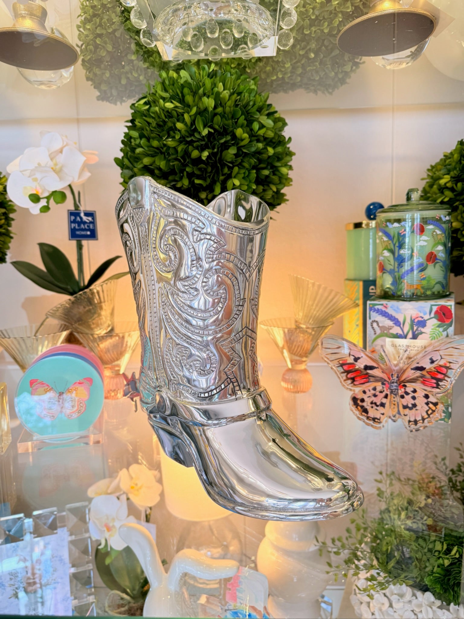 Western Cowboy Boot Wine Bucket/Vase | Beatriz Ball