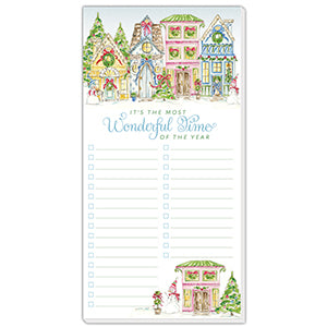 It's the Most Wonderful Time of the Year Notepad | Rosanne Beck