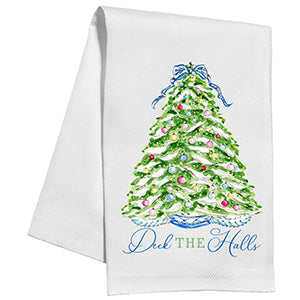 Deck the Halls Tea Towel | Rosanne Beck