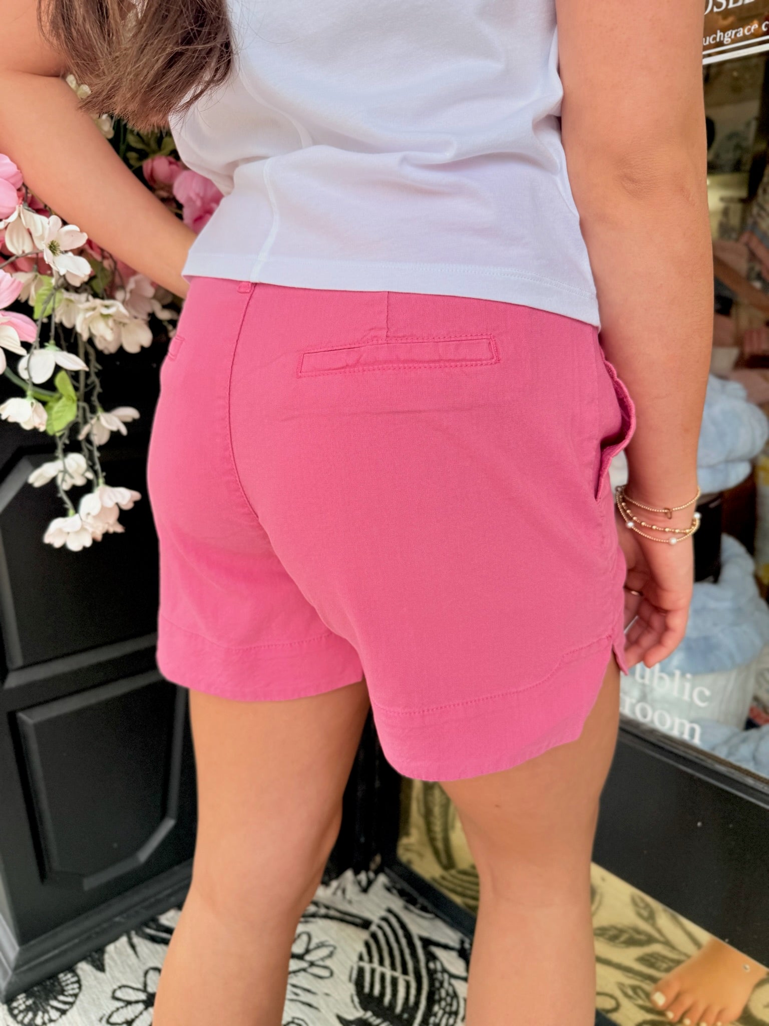 Toni High Rise Short - Lipstick | Kut From The Kloth