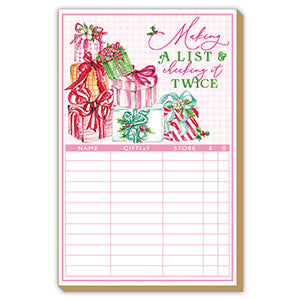 Making A List and Checking It Twice Luxe Notepad | Rosanne Beck