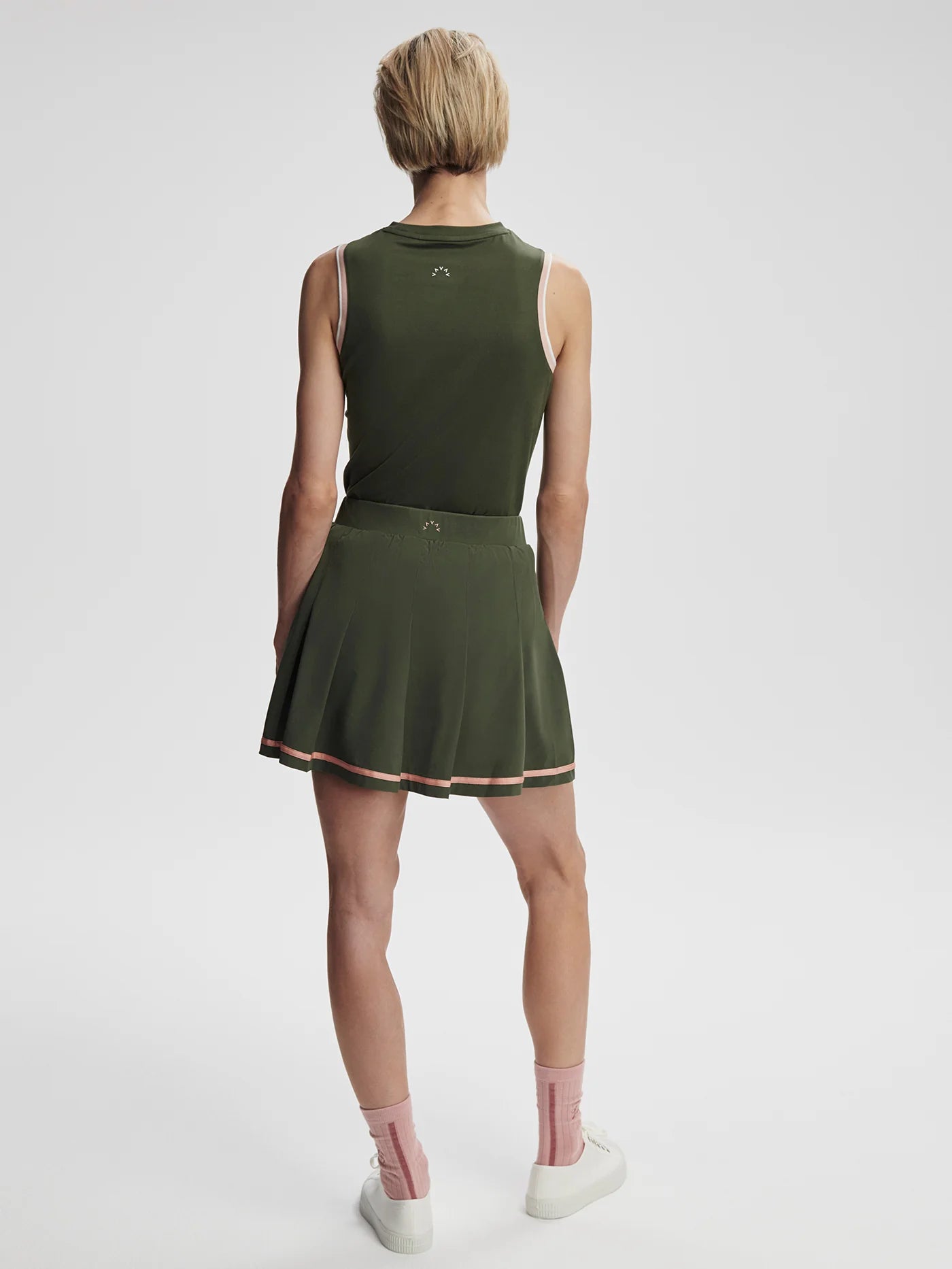 Clarendon 2.0 High Rise Skort (16") - Deep Ivy | Varley