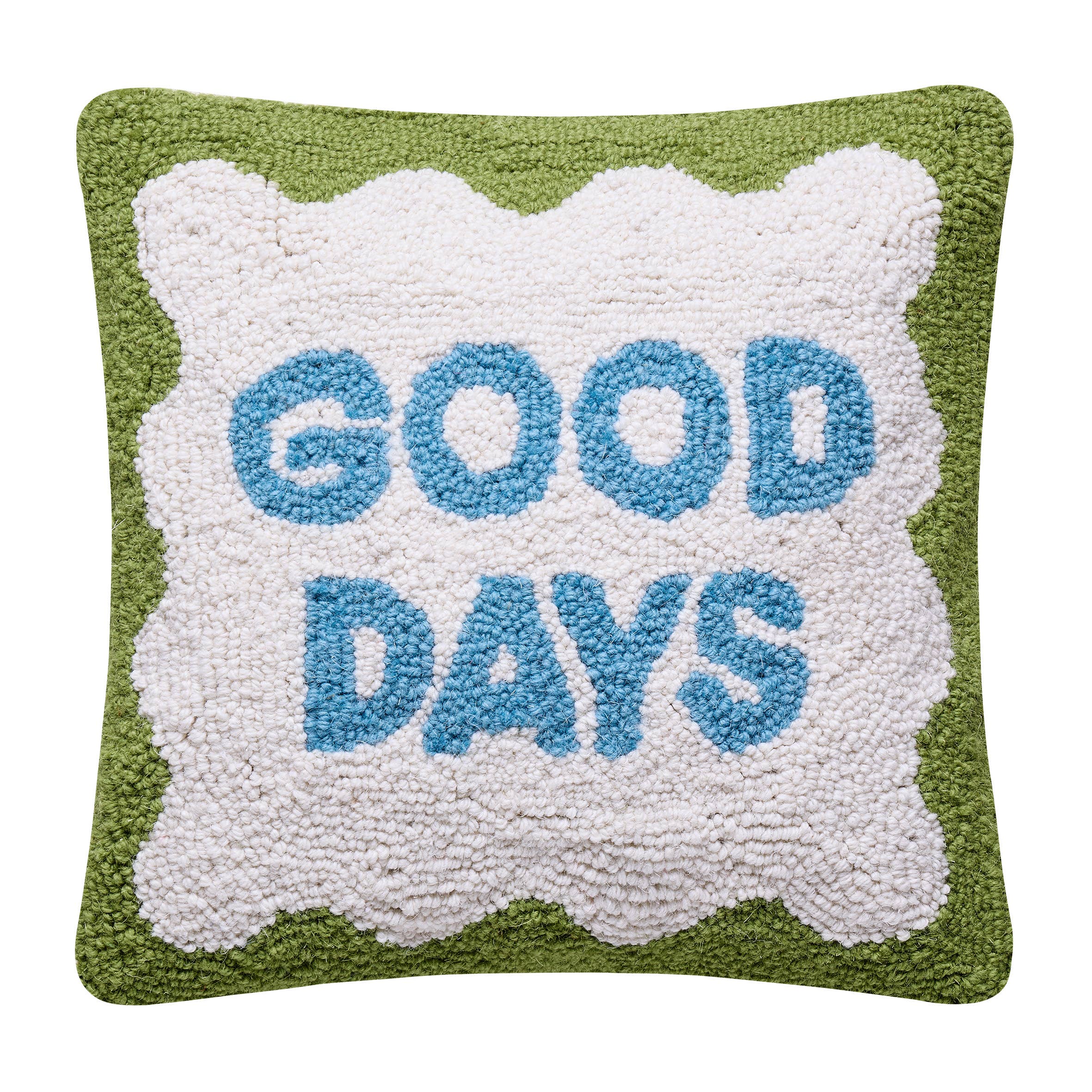 Ampersand Good Days Hook Pillow
