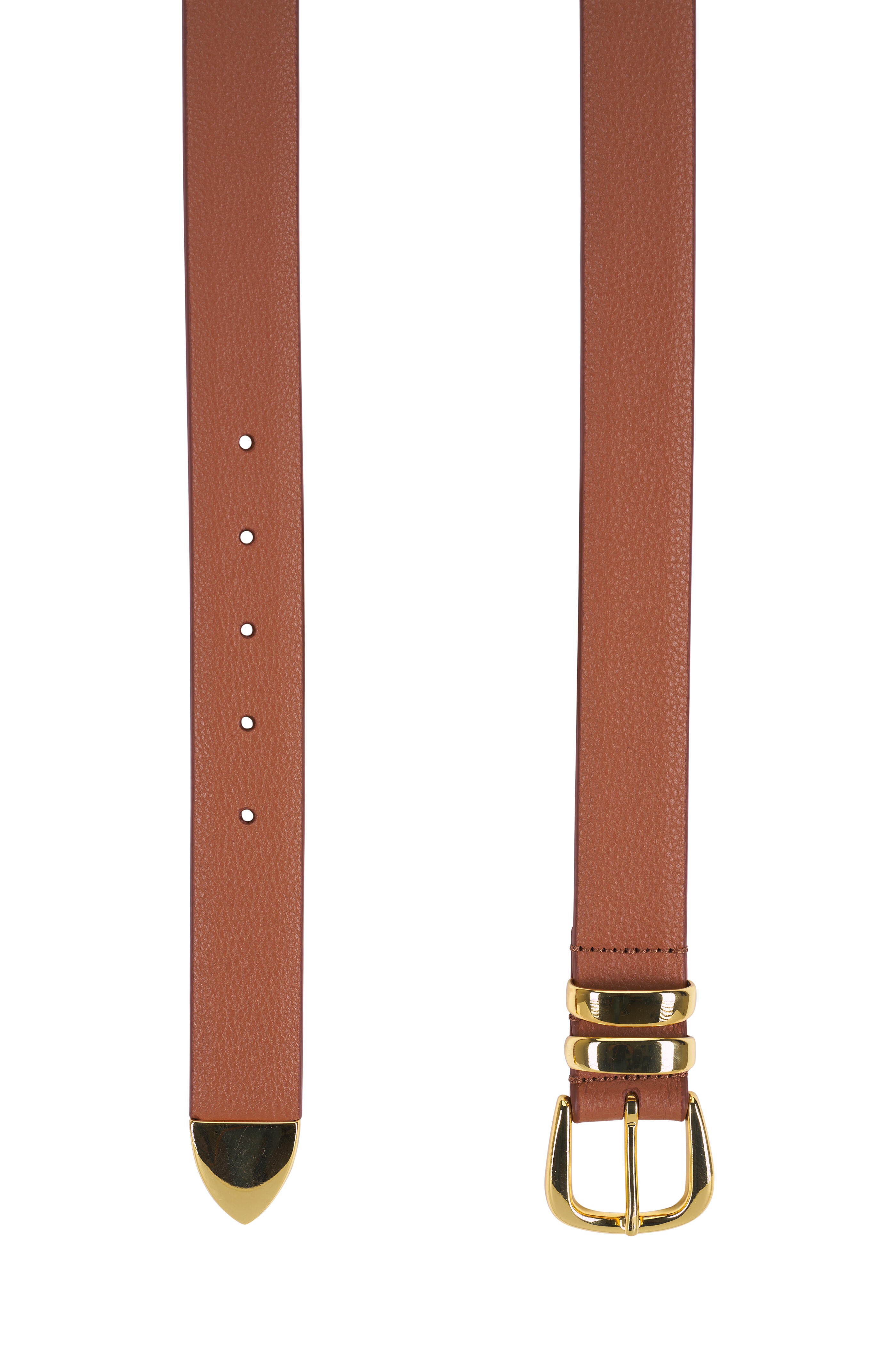 Cassie Grained Leather Belt | Anderson's